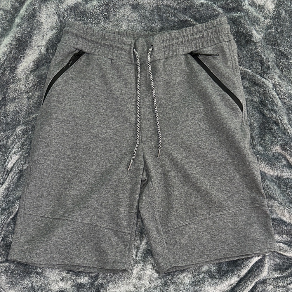 Men's Gray Casual Shorts